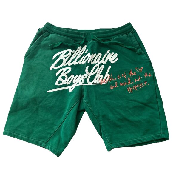 Billionaire Boys Club BB Celestial Sweat Shorts 811-4100 Green Men’s Medium - Picture 1 of 5